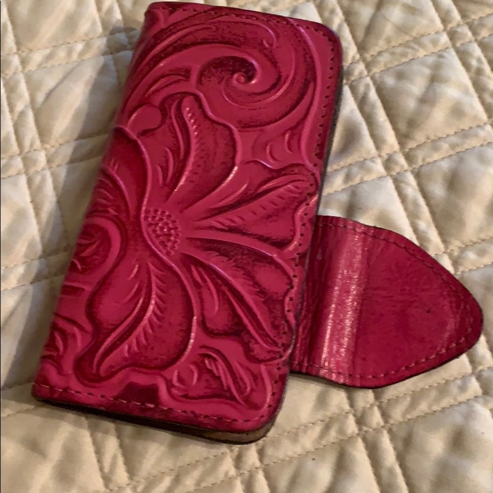Pink Patricia Nash I phone case 7